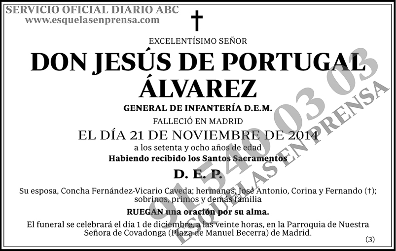 Jesús de Portugal Álvarez